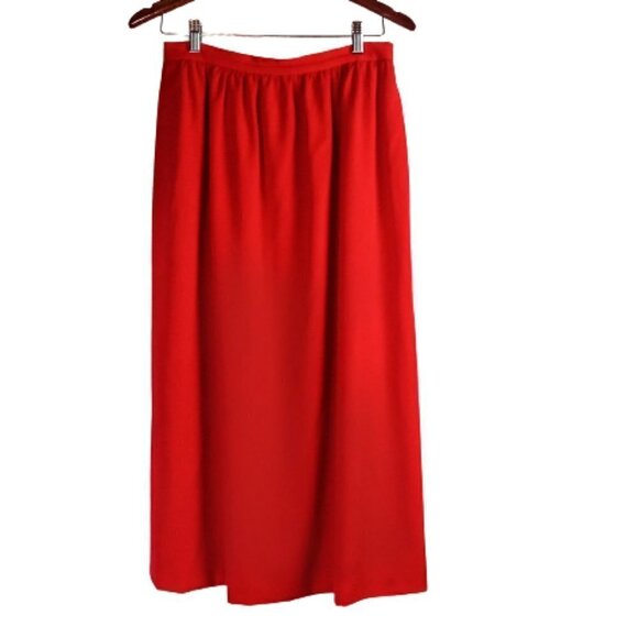 Vintage David Hayes Saks Fifth Avenue Wool Striped Jacket Skirt Suit - Picture 5 of 12